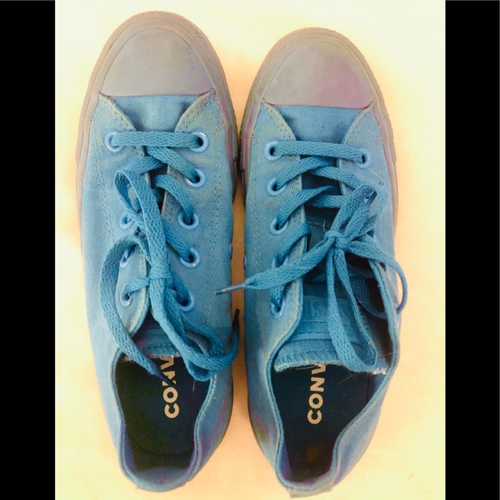 Blue Converse Sneakers